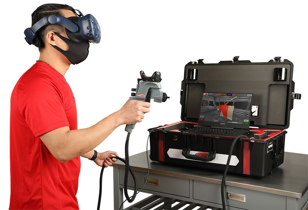 Allegheny Educational Systems SimSpray Go! Virtual Reality Painter Trainer