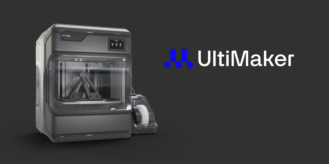 Allegheny Educational Systems UltiMaker Method XL 3D Printer on Black background