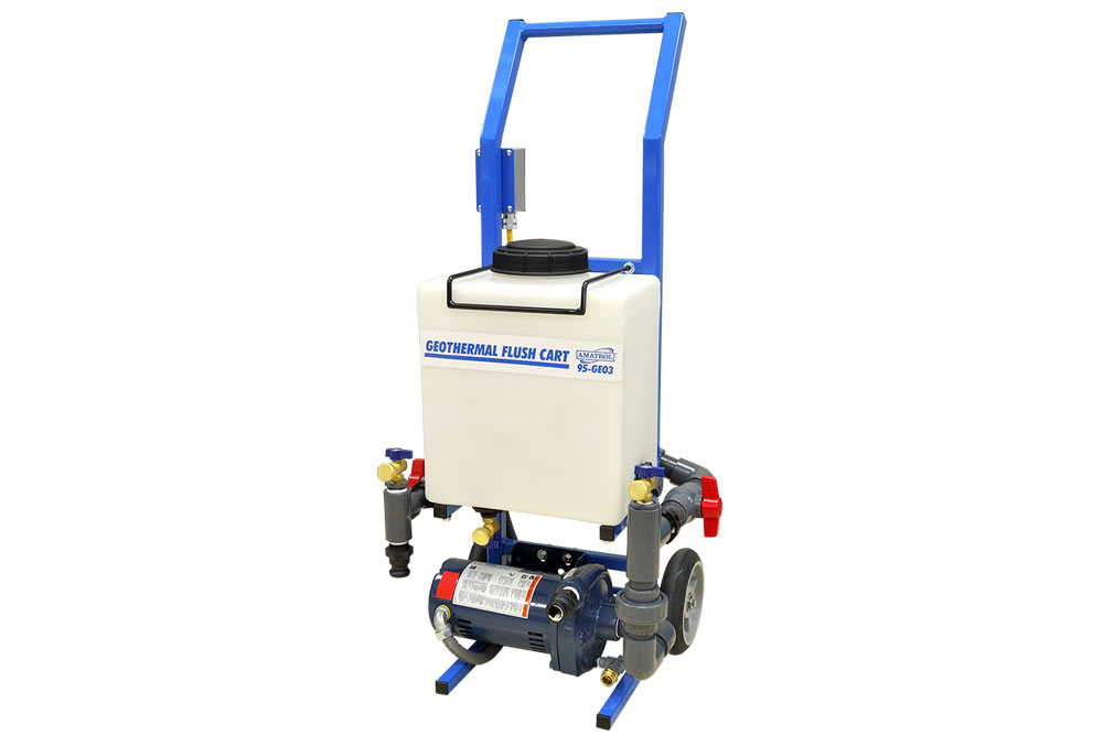 Allegheny Educational Systems Amatrol HVACR Fundamentals Geothermal Flush Cart Learning Systems (95-GEO3)