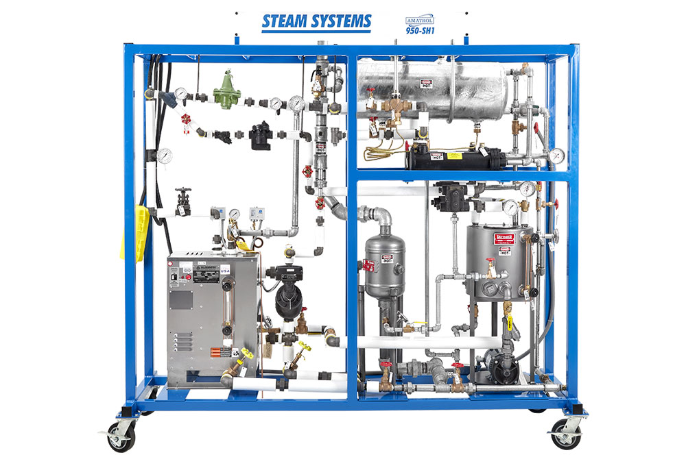 Allegheny Educational Systems Amatrol HVACR Steam Systems 1 Learning System (950-SH1)
