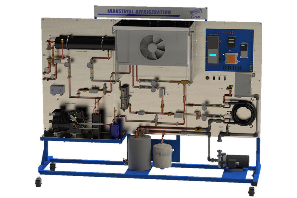 Allegheny Educational Systems Amatrol T7500 Industrial Refrigeration Training System