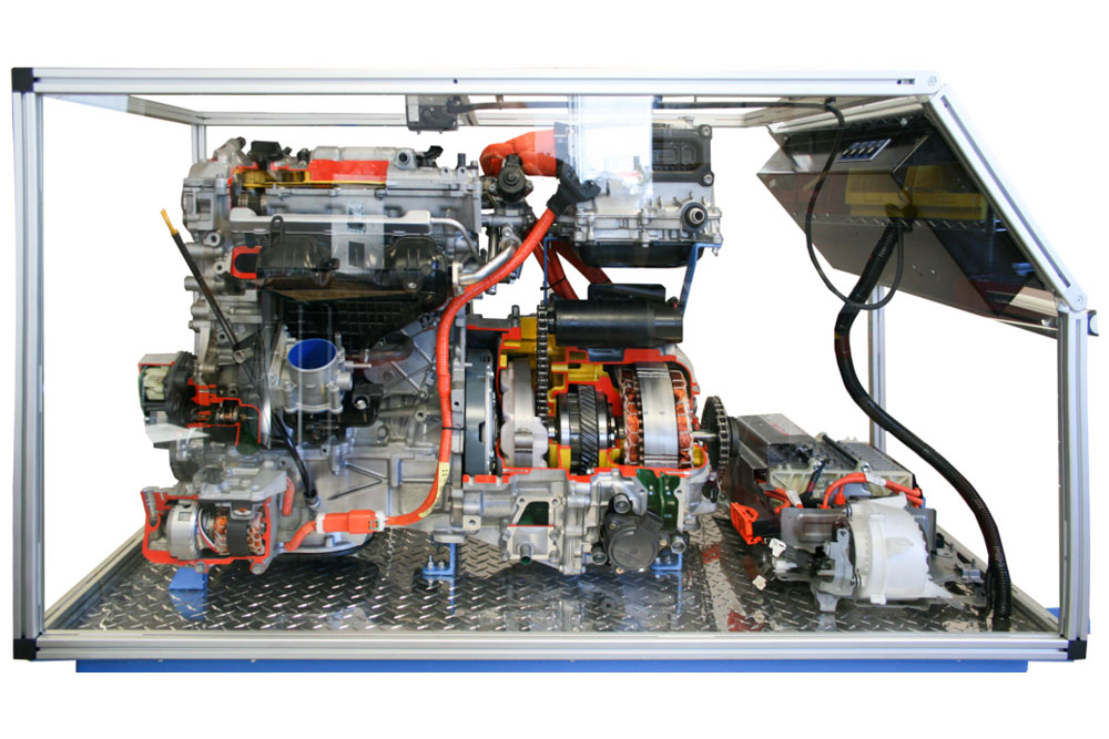 Allegheny Educational Systems Consulab Cutaway Toyota Prius Hybrid Drive Train