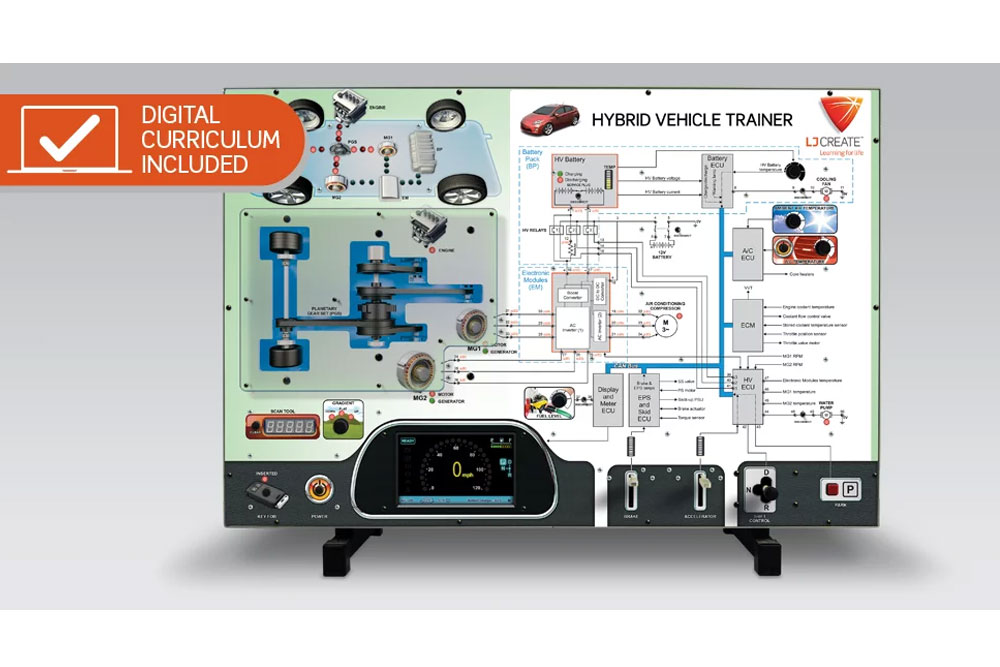 Allegheny Educational Systems LJ Create Hybrid Vehicle Trainer