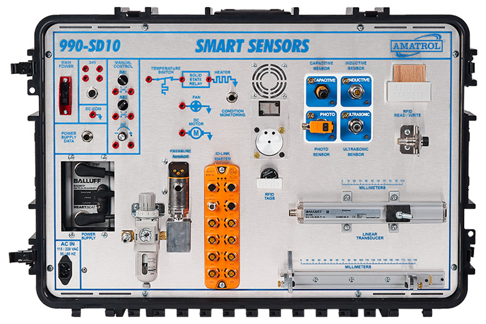 Allegheny Educational Systems Amatrol Portable Smart Machine Sensor Learning System - 990-SD10