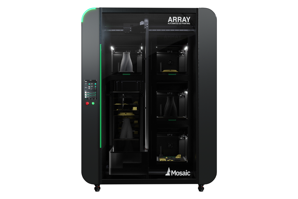 Allegheny Educational Systems Mosaic 3D Printers Array Front